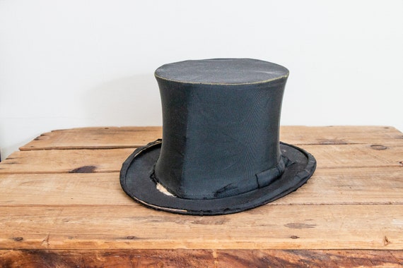 Bond Clothes Top Hat Vintage 1920s Black Formal C… - image 3