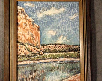 Desert Landscape, 9x12