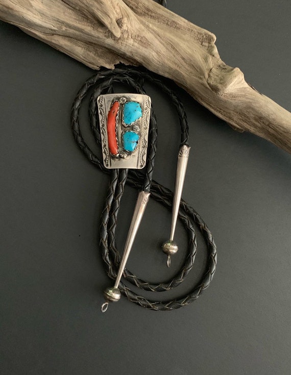 Native America Indian Accessories, Vintage Bolo T