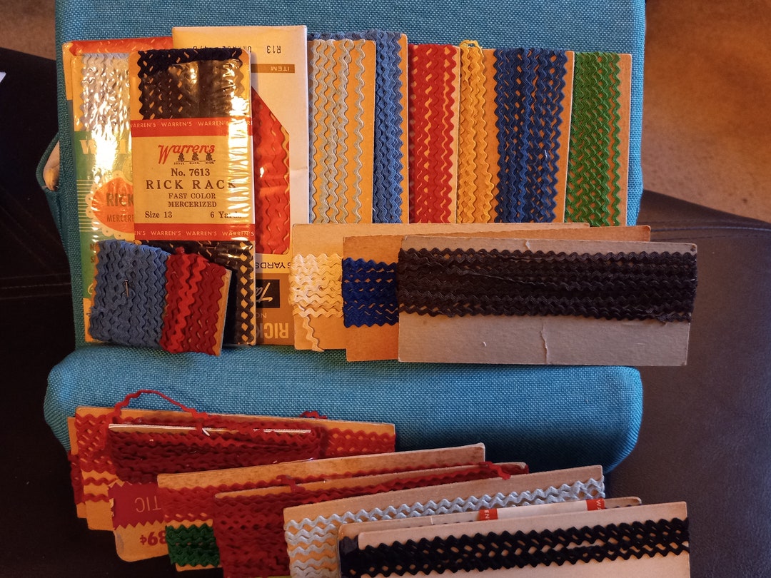 Bag Full of Tiny Rick Rack #13 in Many Colors - Etsy