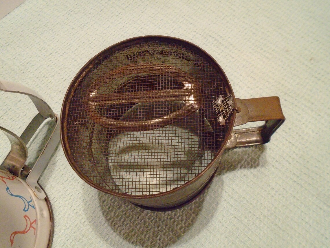 Pair of Vintage Sifters Androck Etsy