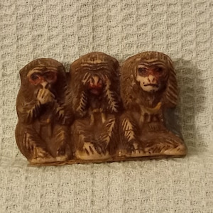 Wise Monkeys, No Speak, No See and No Hear.