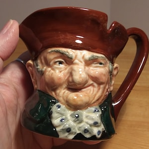 Toby Mug Miniature &quot;OLD CHARLEY&quot; Rare 50&#39;s Royal Dalton England