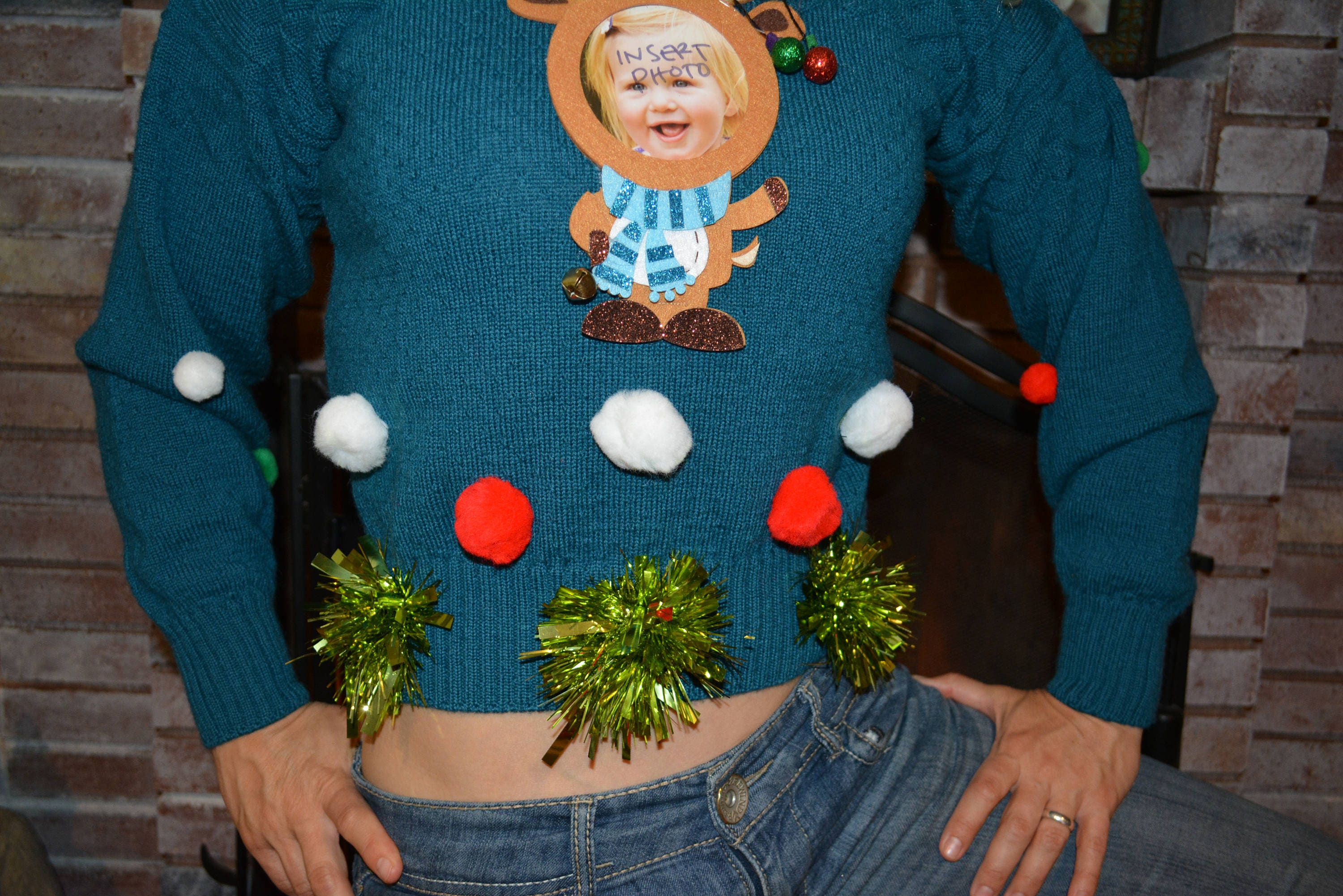 Products :: Custom 3-D Furry Fuzzy The Abominable Snowman Light Up Tacky Ugly  Christmas Sweater All Sizes, S, M, L, XL, XXL, 1x, 2X, 3X, 4X, 5X |  lupon.gov.ph