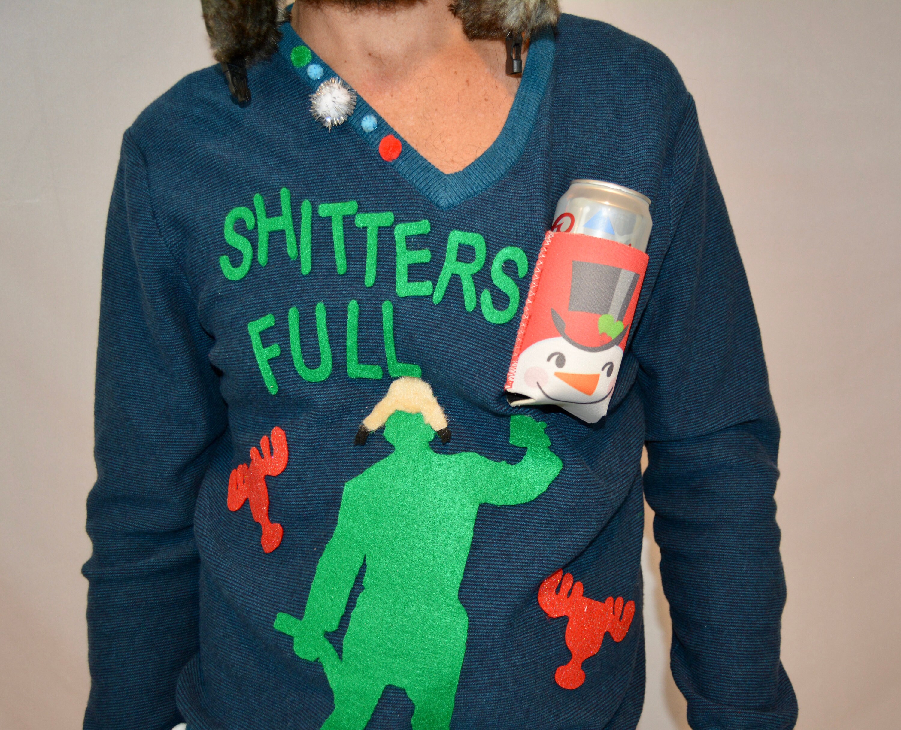cousin eddie ugly christmas sweater