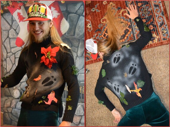 grandma got run over by a reindeer sweater
