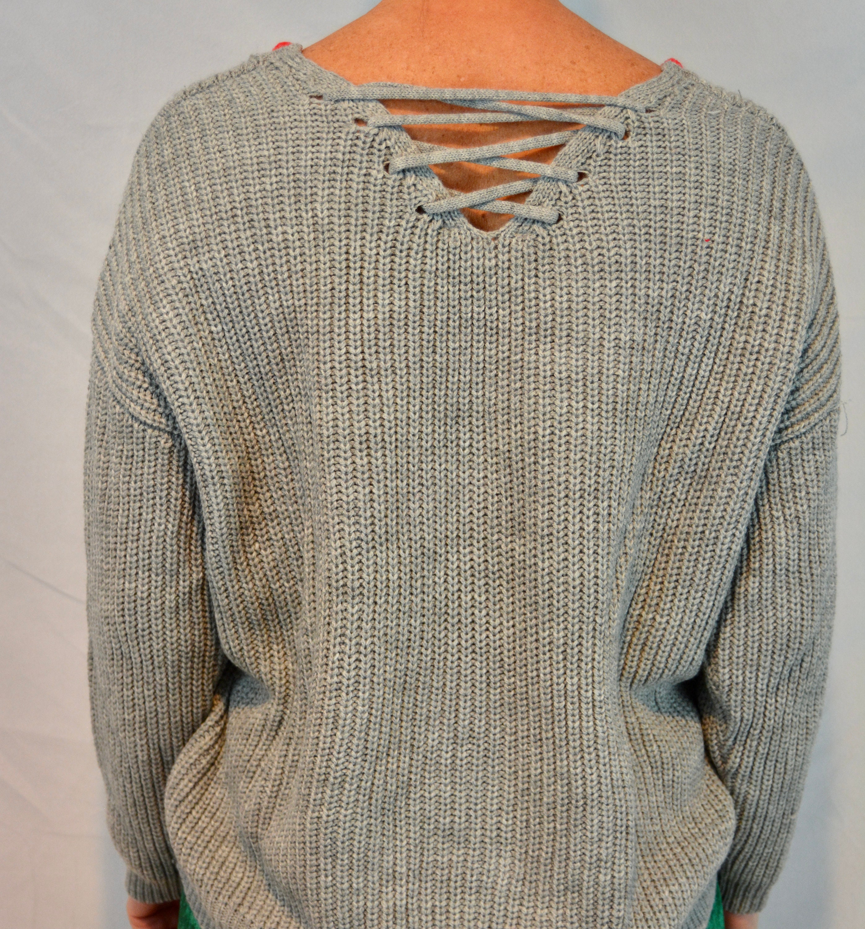 boob hole sweater
