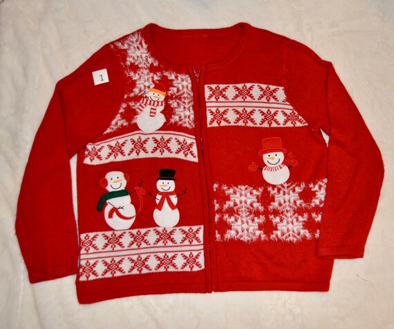 Vintage Christmas Sweaters 2xl 3xl 4xl 