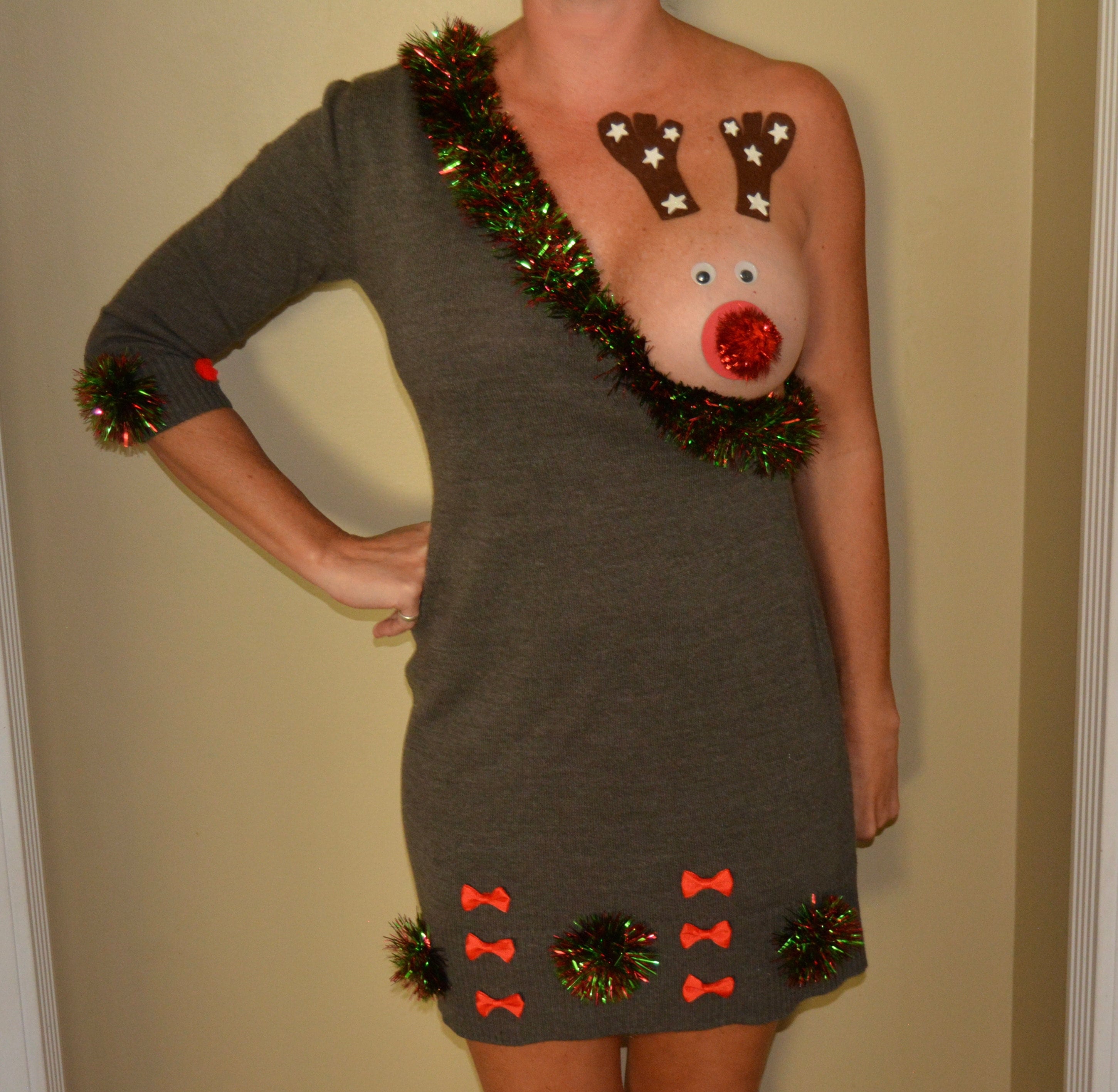 ugly christmas dress