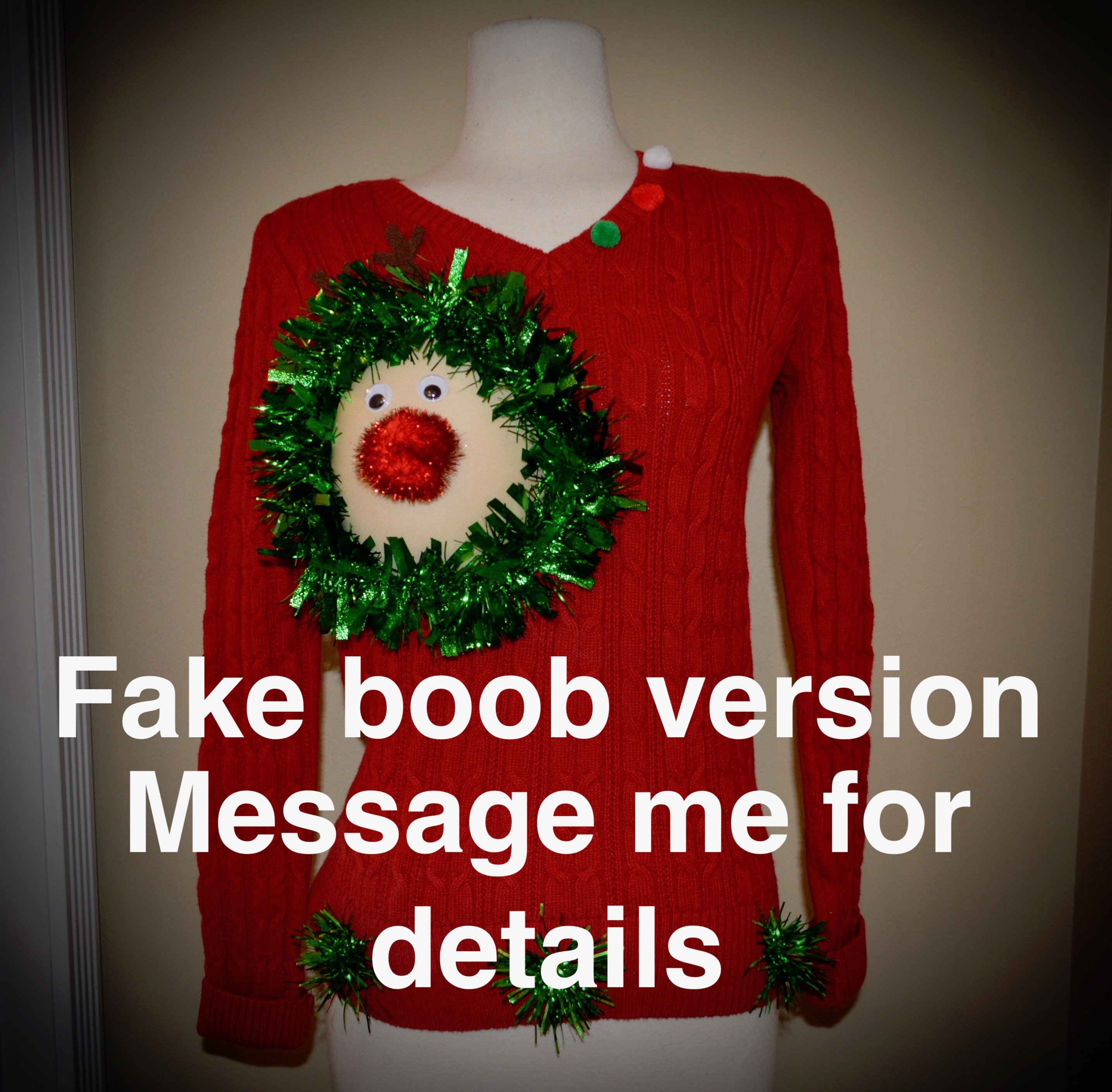 Sexy Ugly Christmas Sweater It is NOT A