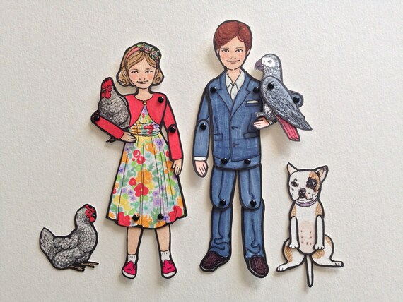 articulated paper dolls
