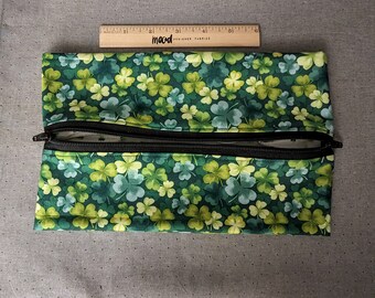 Shamrock Zipper Bag