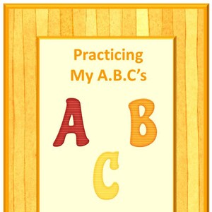 Apprendimento a distanza, set di fogli di lavoro per la pratica della scrittura dell'alfabeto, download digitale, scuola materna, scuola materna, educazione speciale