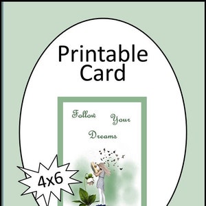 Tarjeta de felicitación de graduación, escuela secundaria, universidad, descarga digital, imprimible instantáneamente