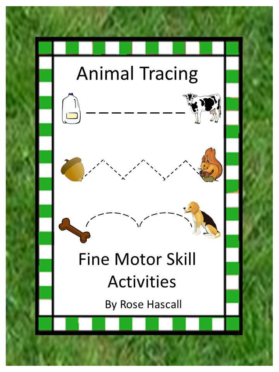 Animals Tracing Lines Worksheets Internet Activities P-KK - Etsy New Zealand