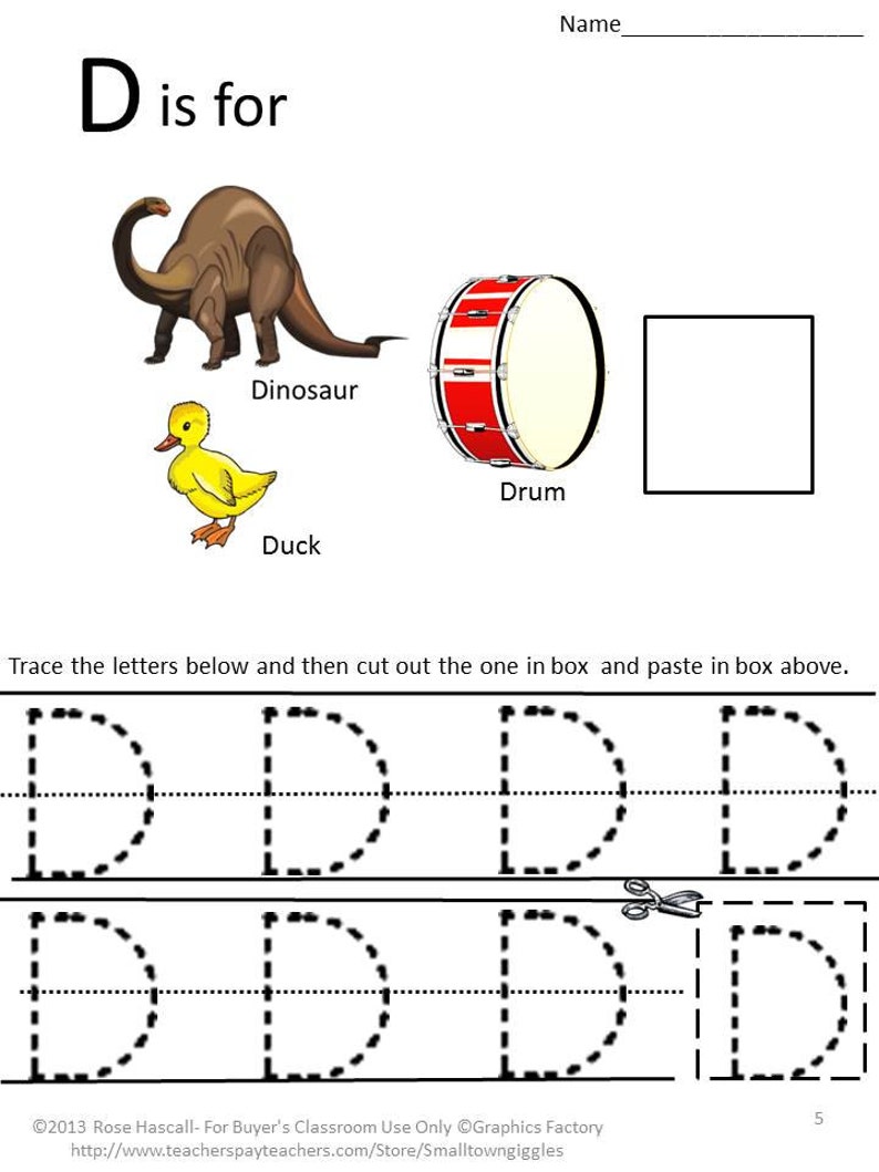 Alphabet Worksheets, Tracing Activities, Special Education, Autism ...