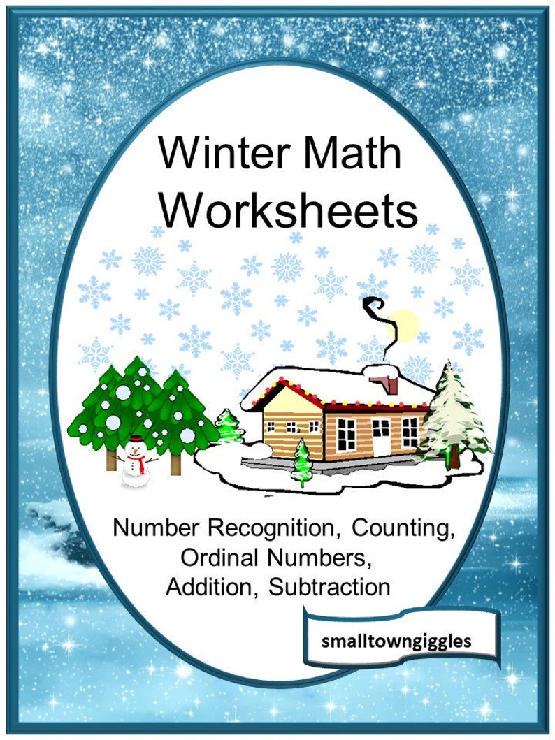 winter math worksheets distance learning digital download etsy singapore