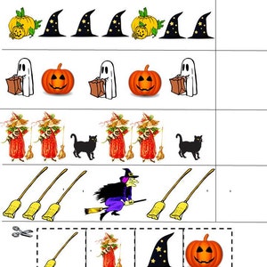 Halloween Fun Worksheet Set-pk, K, Special Education, Autism - Etsy