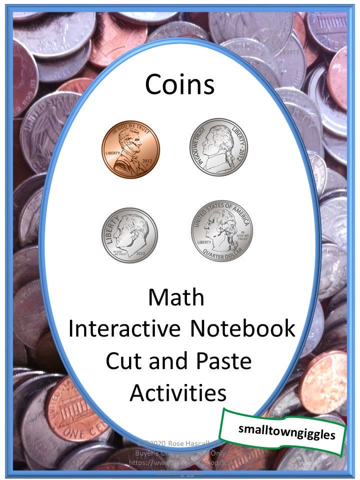 coins interactive activities counting coins identifying coins etsy israel