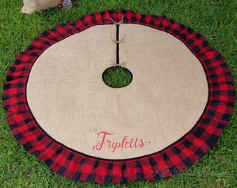 buffalo plaid tree skirt christmas tree skirt burlap tree skirt christmas decor - Christmas Tree Skirts Etsy buffalo plaid tree skirt christmas tree skirt burlap tree skirt christmas decor - Christmas Tree Skirts Etsy