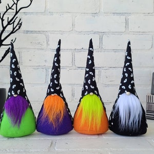 Halloween Gnome, Glow in the dark decor, nisse gnome