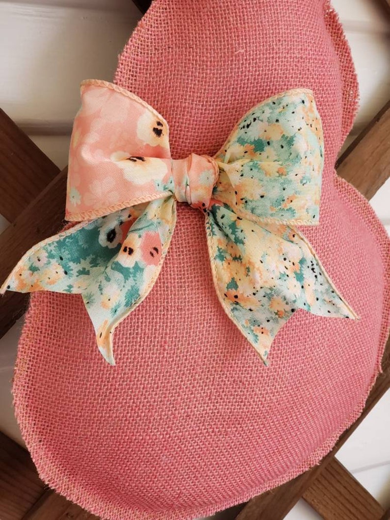 Peep Bunny Door Hanger easter decor Easter Bunny Bunny Door Hanger