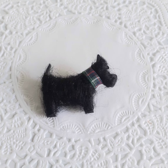 Vintage Scottish Terrier Brooch, Scotty Dog Pin, … - image 1