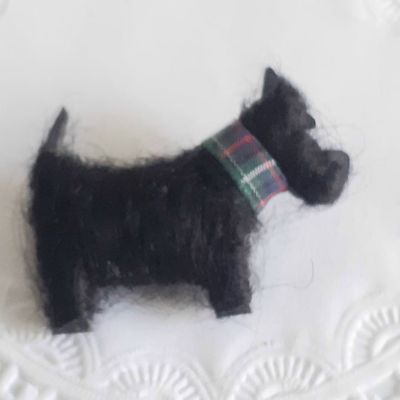 Vintage Scottish Terrier Brooch, Scotty Dog Pin, … - image 2