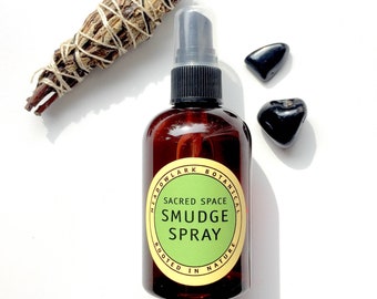 Natural Smudge Spray with White Sage + Palo Santo | Ethically Sourced + Organic
