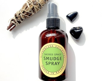 Natural Smudge Spray with White Sage + Palo Santo | Ethically Sourced + Organic