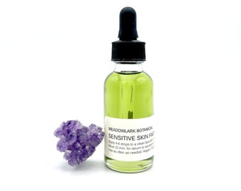 Super Sensitive | Organic Facial Serum with Blue Tansy, Calendula & Turmeric  | Vegan 1.5 oz