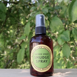 Natural Smudge Spray with White Sage Palo Santo Ethically Sourced Organic image 7