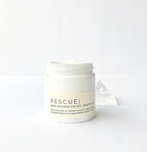 Rescue - Unscented Intensive Hand Cream | Organic | 2.5 oz