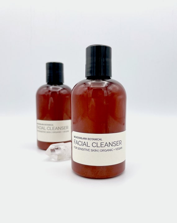 Hydrating Organic Facial Cleanser - Soap Free, Creamy and Moisturizing | 4.5 fl oz