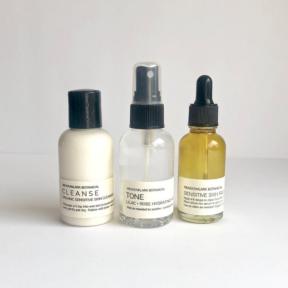 skincare set for dry sensitive skin