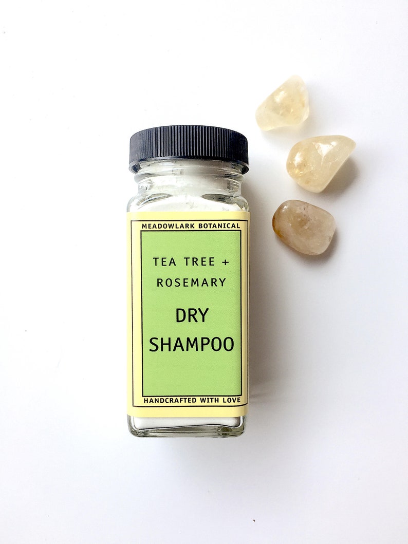 Natural Dry Shampoo Powder with Arrowroot & Botanicals Boost Etsy