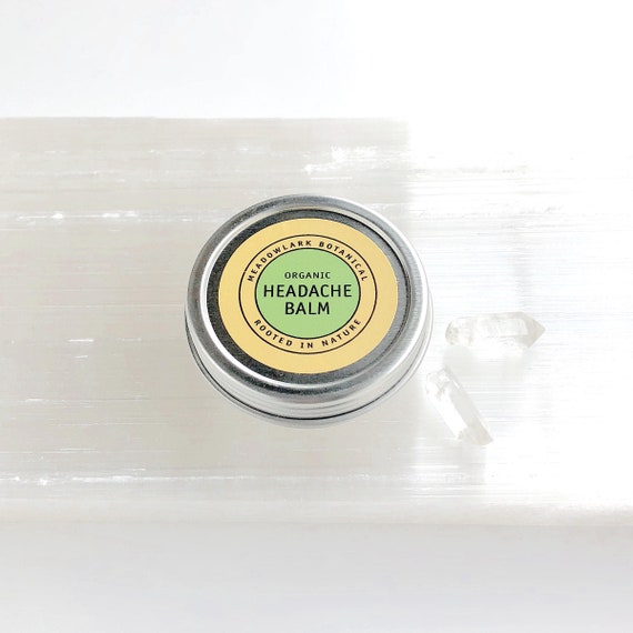 Natural Headache Relief Balm