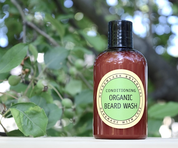 Conditioning Beard Wash for Men | Organic & Vegan 4.5 fl oz