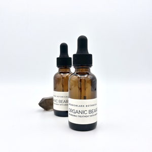 Gift for Dad Hydrating Organic Beard Oil Choose Your Essential Oil Scent 1.5 fl oz Fresh Citrus