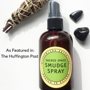 Natural Smudge Spray with White Sage Palo Santo Ethically Sourced Organic image 5