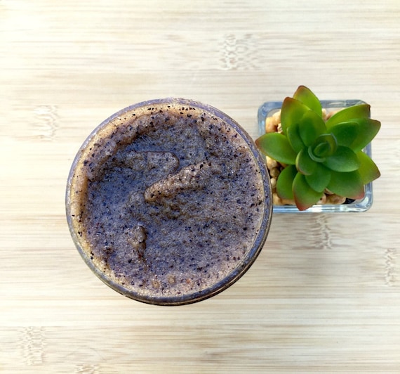 Fair Trade + Vegan Coffee Body Scrub with Rejuvenating Argan, Tamanu and Baobab Oils