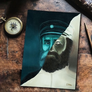 The Lightkeeper – Fine Art Giclée Print – 5x7