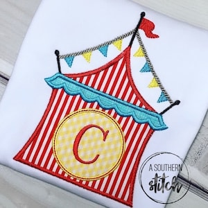 Circus Birthday Shirt | Three Ring Circus | Custom Birthday Shirt | Applique