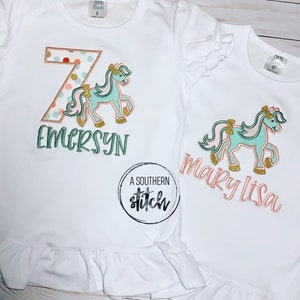 Pony Unicorn Birthday Shirt / Unicorn Party / Girl Birthday Shirt
