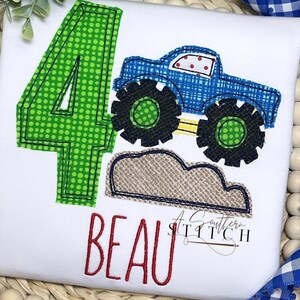 Monster Truck Birthday Party Shirt | Any age