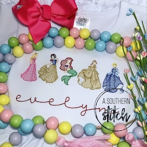 The Princess Sketch | Vintage Stitch