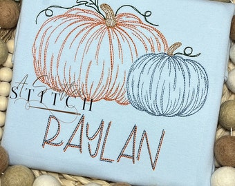 Pumpkin Sketch | Fall Shirt | Pumpkin Shirt