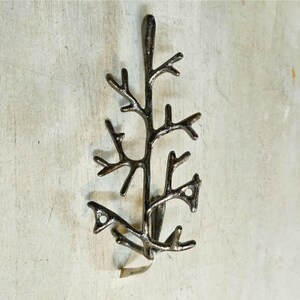 Anthropologie Korallenzweig Wandhaken – Gusseisen Küsten Dekor – Neu mit Etikett eingestellt Bild 4