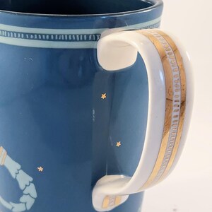Anthropologie Danielle Kroll Teal & Metallic Gold Zodiac "Scorpio" Tasse 14 oz Bild 5
