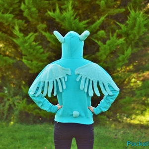 flying mint bunny plush